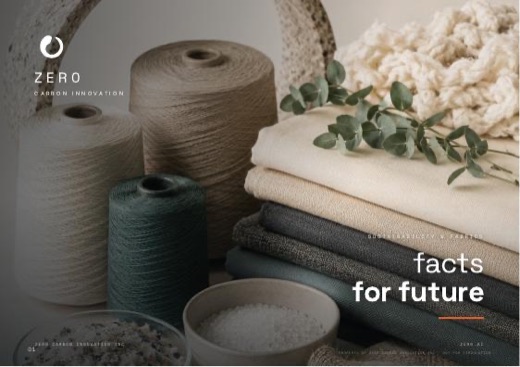 Cover of Sustainability & Fabrics, PDF, 18 pages
